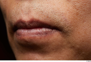 HD Face Skin Tatewaki Kunisada face lips mouth skin pores…